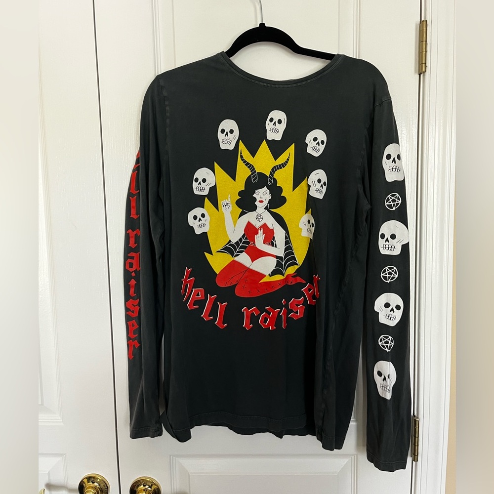 Disturbia Hell Raiser Girl Long Sleeve Small